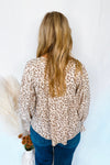 Little Bit Of Fall Peplum Blouse - Ivory