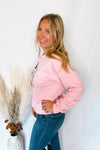 Witchy Babe Crew Neck - Pink