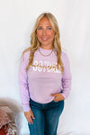 Minnesota Football Long Sleeve Graphic Tee - Lavender