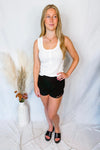Jessi Recycled Active Mesh Short - Black