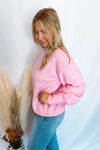 In Love Lightweight Sweater - Light Pink