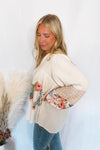 Ready For Something Flower Patch Blouse - Ivory