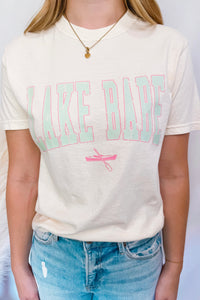 Lake Babe Graphic Tee - Cream