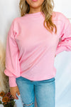 In Love Lightweight Sweater - Light Pink