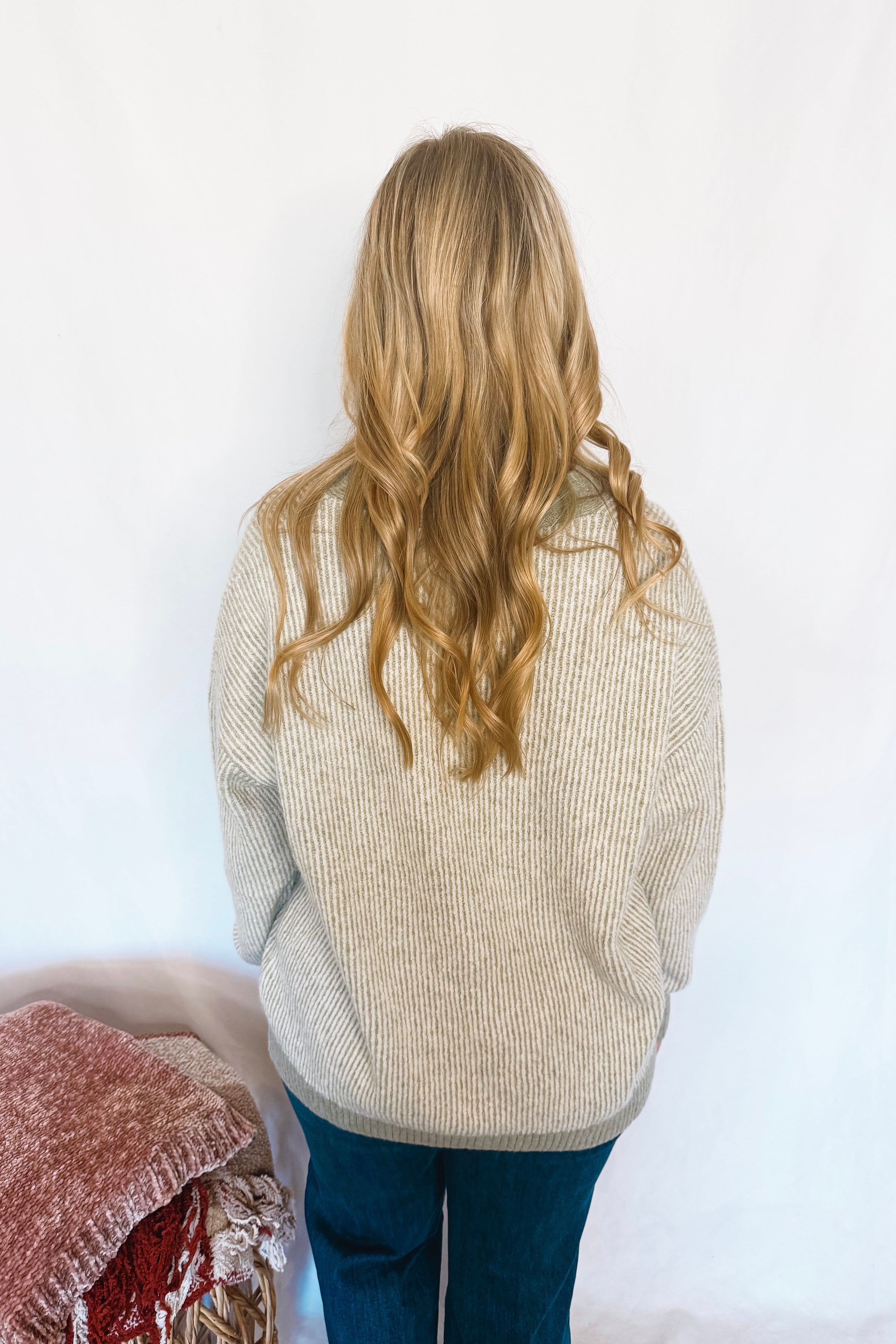 Snuggle Season Button Cardigan - Light Olive