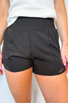 Jessi Recycled Active Mesh Short - Black
