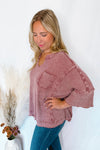 All About Fun Ribbed Top - Plum