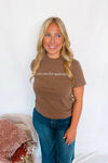 Corks are for Quitters Graphic Tee - Espresso