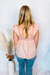Garden Mist Floral Babydoll Tank - Pink