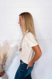 Pumpkin Patch Graphic Tee - Cream