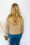 Autumn Fields Cotton Twill Barn Jacket - Taupe