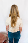'Tis The Season Graphic Tee - Cream