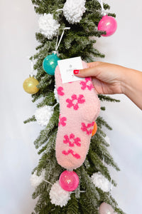 Daisy Pattern Fuzzy Socks - Pick Color