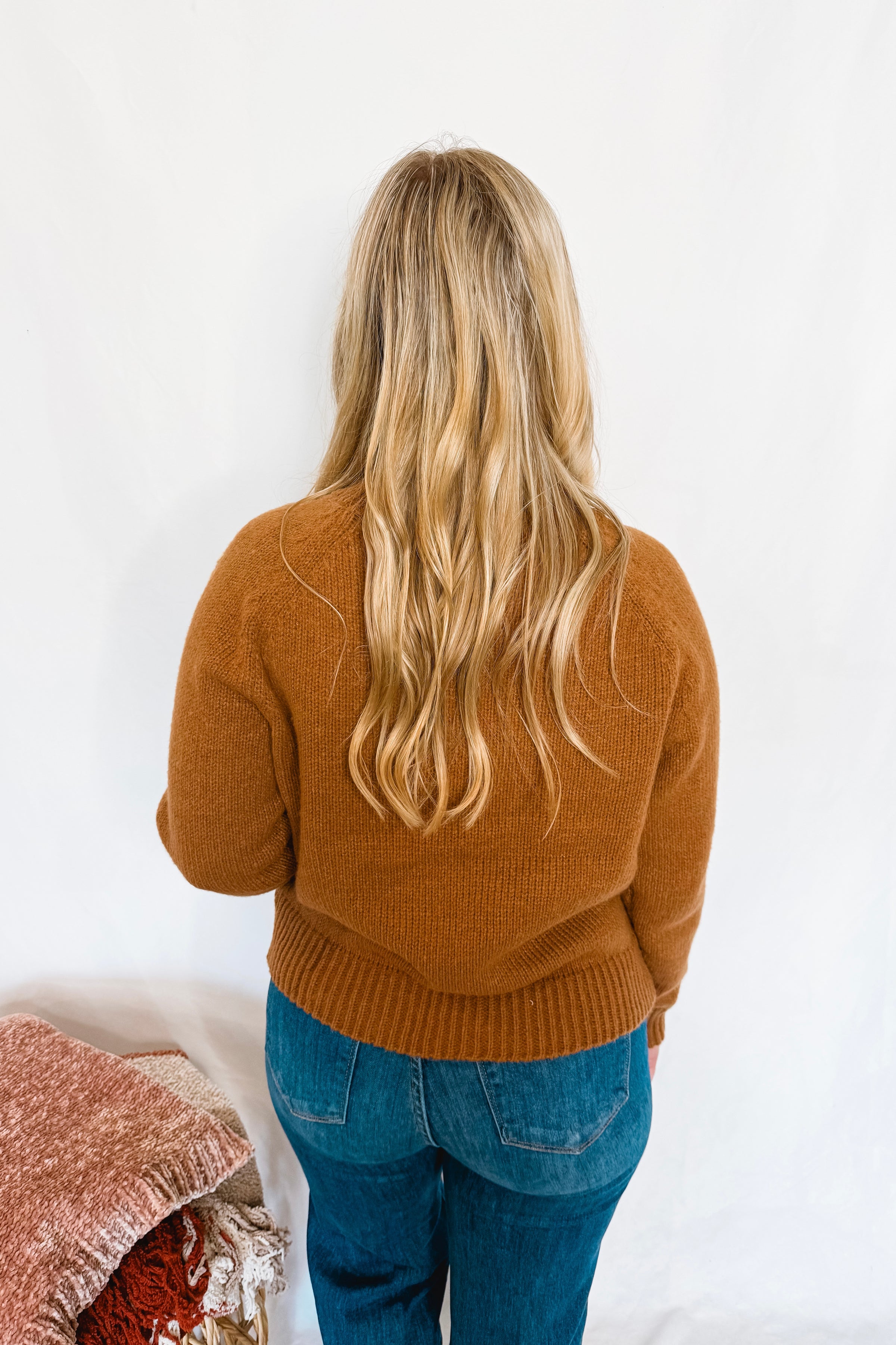 Sweet Statement Daisy Knit Sweater - Brown