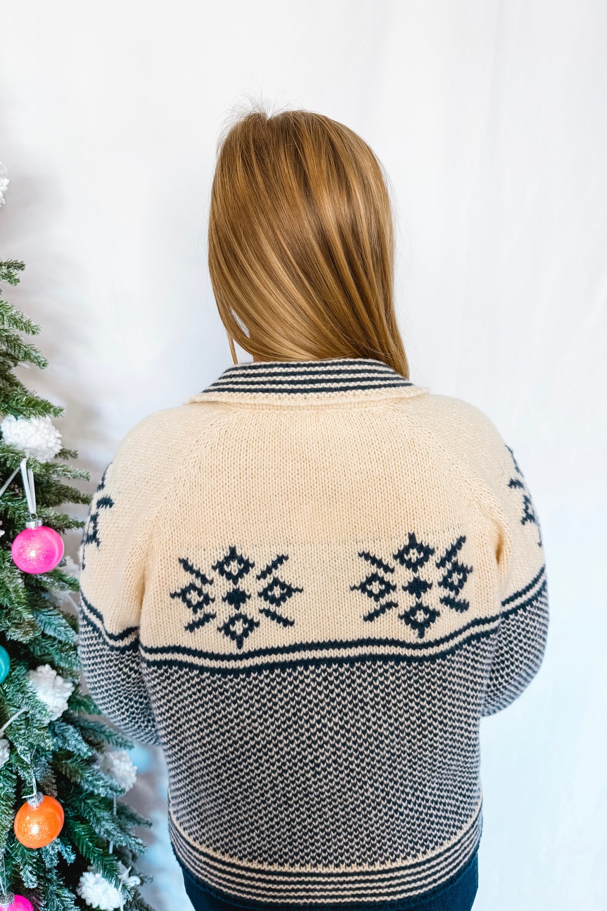 Cabin Warmth Button Cardigan - Navy