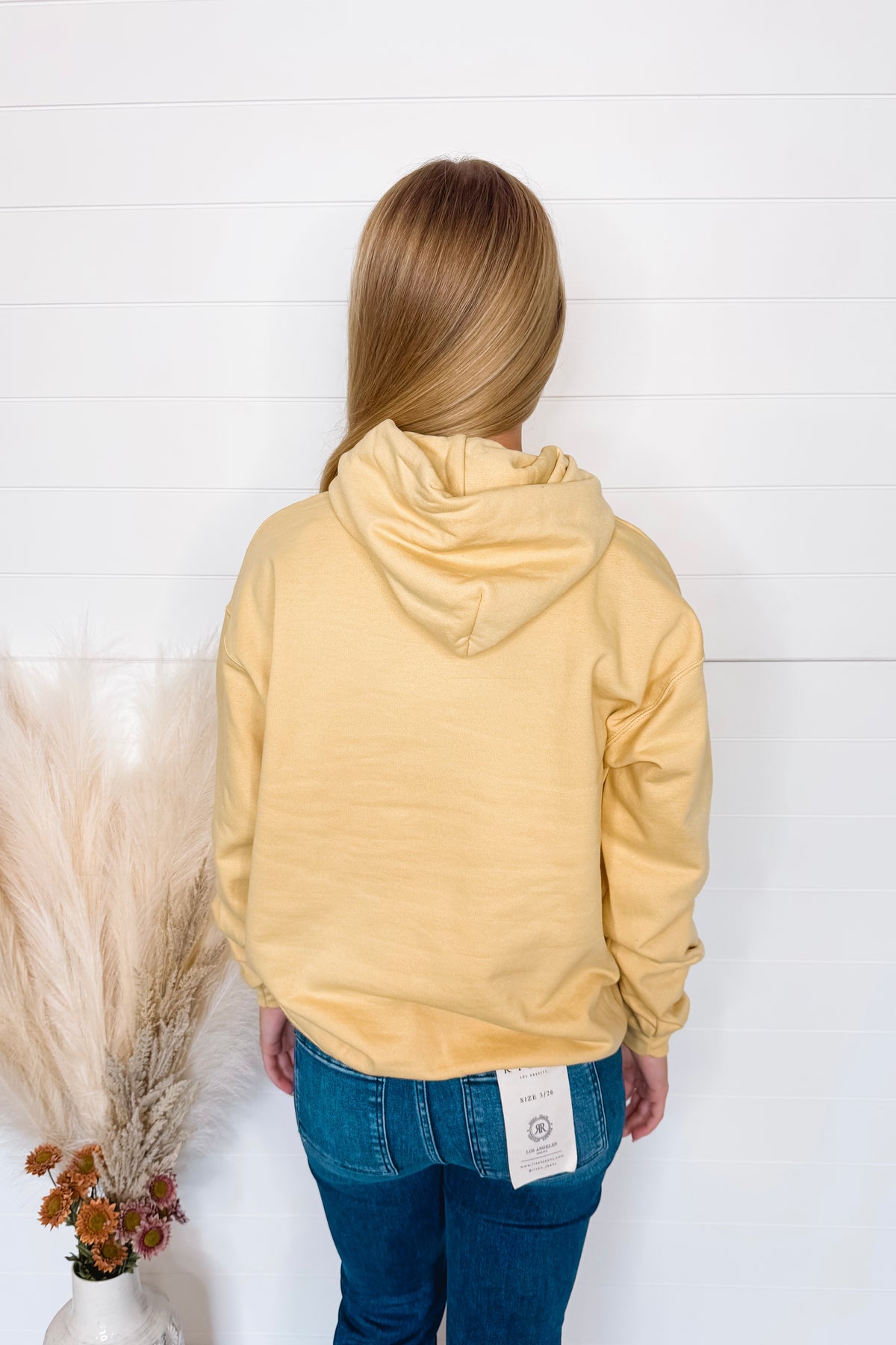 Striped Minnesota Football Hoodie - Yellow