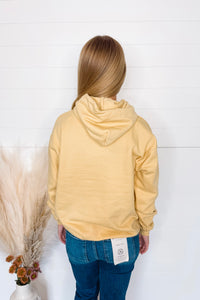 Striped Minnesota Football Hoodie - Yellow