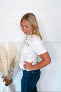 Minnesota State Graphic Tee - White