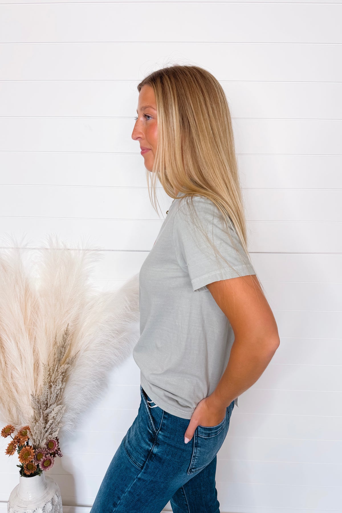Fall Girly Graphic Tee - Bay