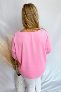 Spring it On Bubblegum Pink Top