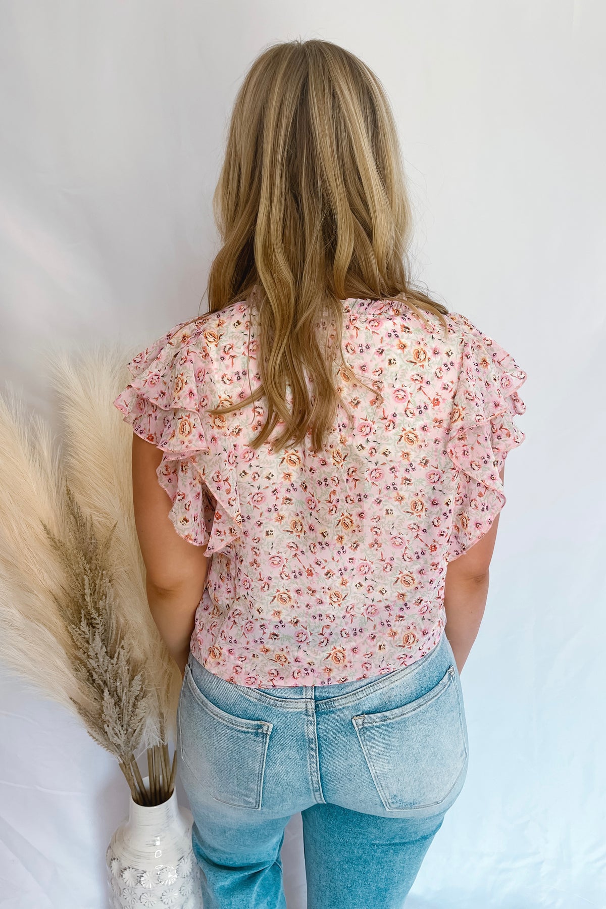 Special Treat Multi Floral Top