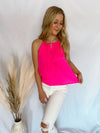 Endlessly Obsessed Hot Pink Tank